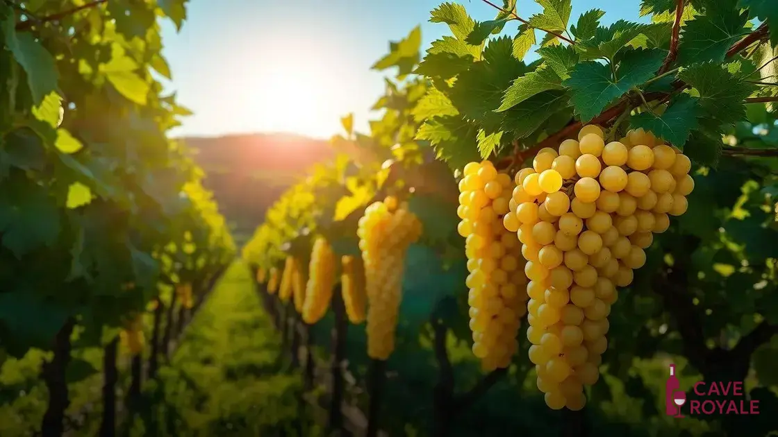 uvas brancas e seus perfis aromáticos
