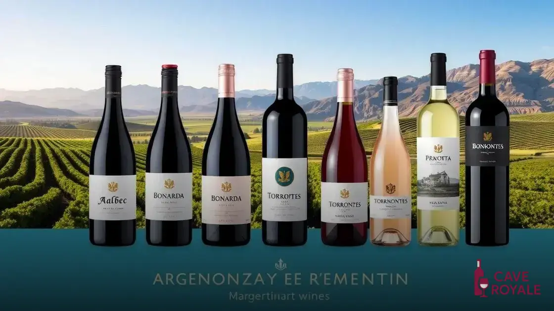 Vantagens de escolher vinhos argentinos