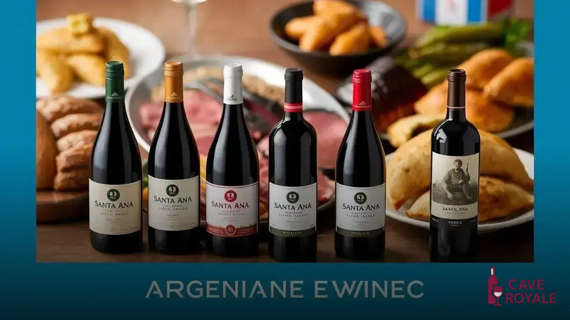 Vantagens de escolher vinhos argentinos