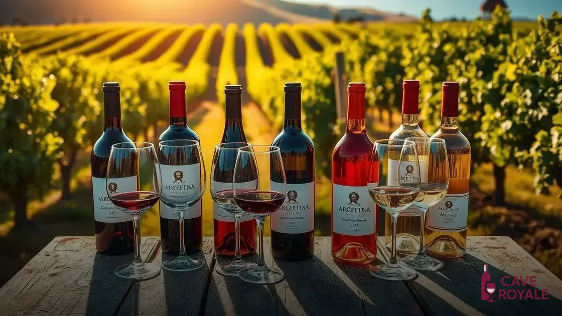 Vantagens de escolher vinhos argentinos