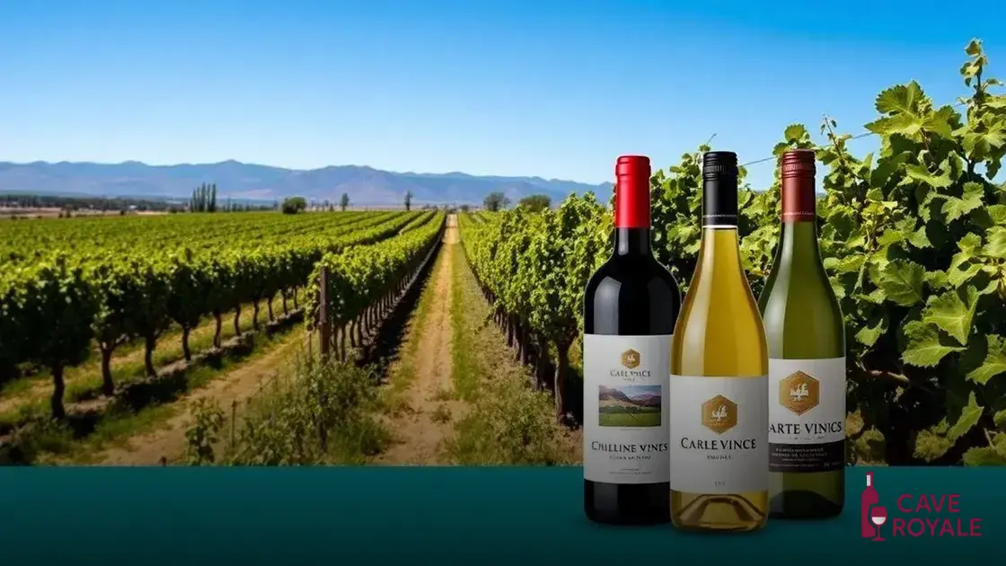 Vantagens de escolher vinhos chilenos