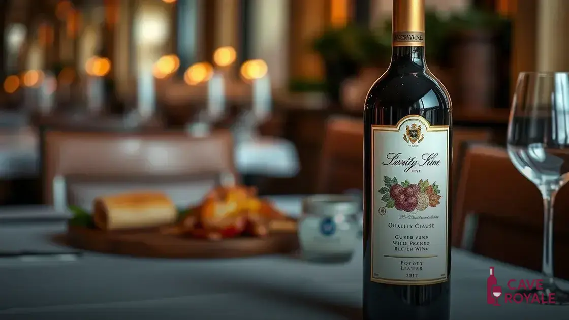 Vantagens de escolher vinhos de qualidade
