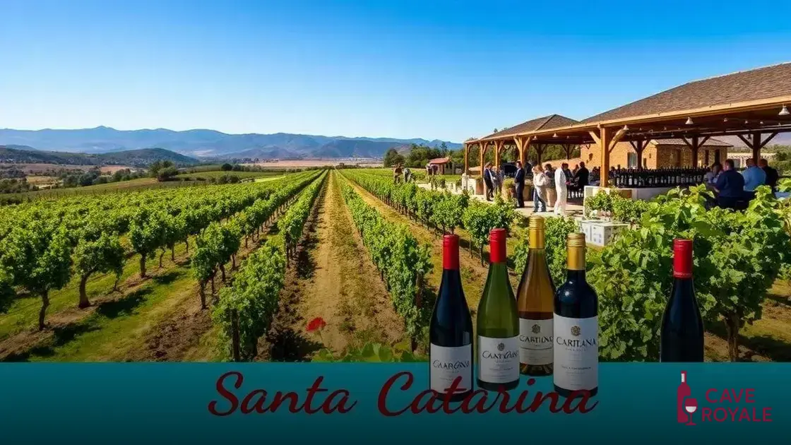 Vantagens de escolher vinhos de Santa Catarina