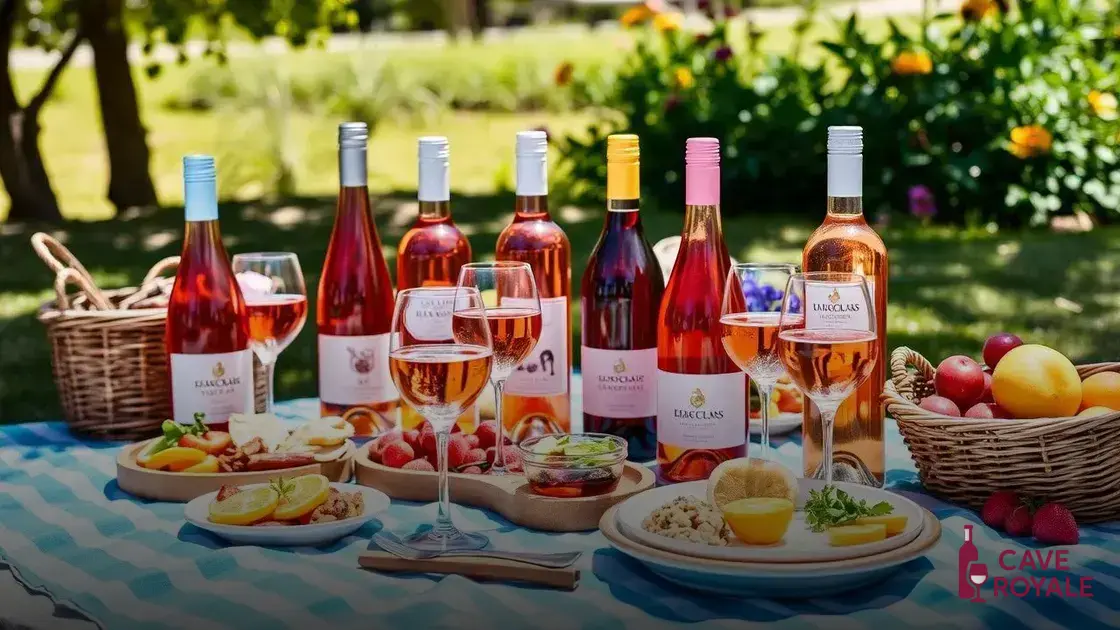 Vantagens de escolher vinhos rosés