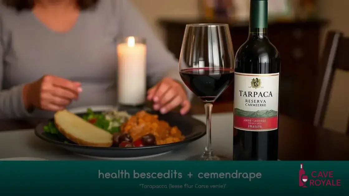 Vantagens do consumo moderado de vinho tinto
