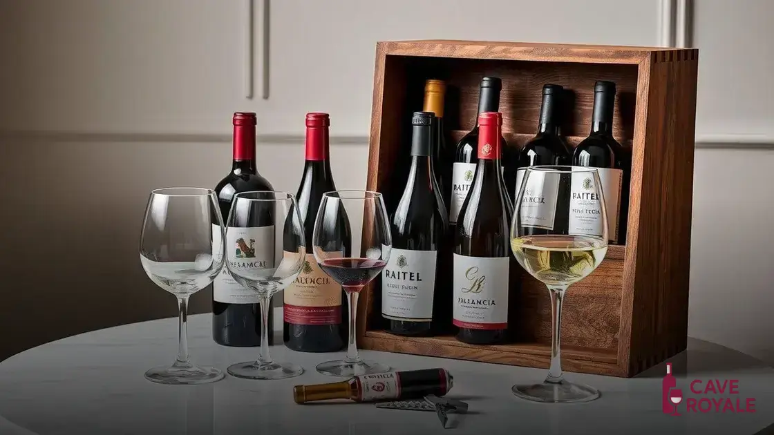 Vantagens do kit de vinhos