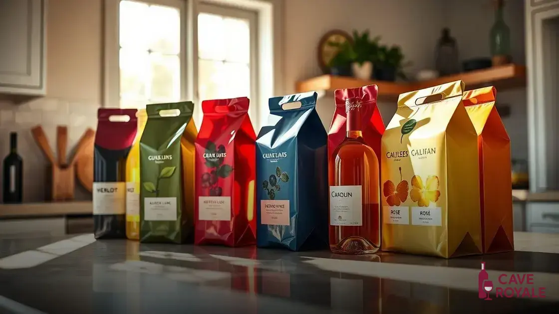 Vantagens do vinho em embalagem bag in box