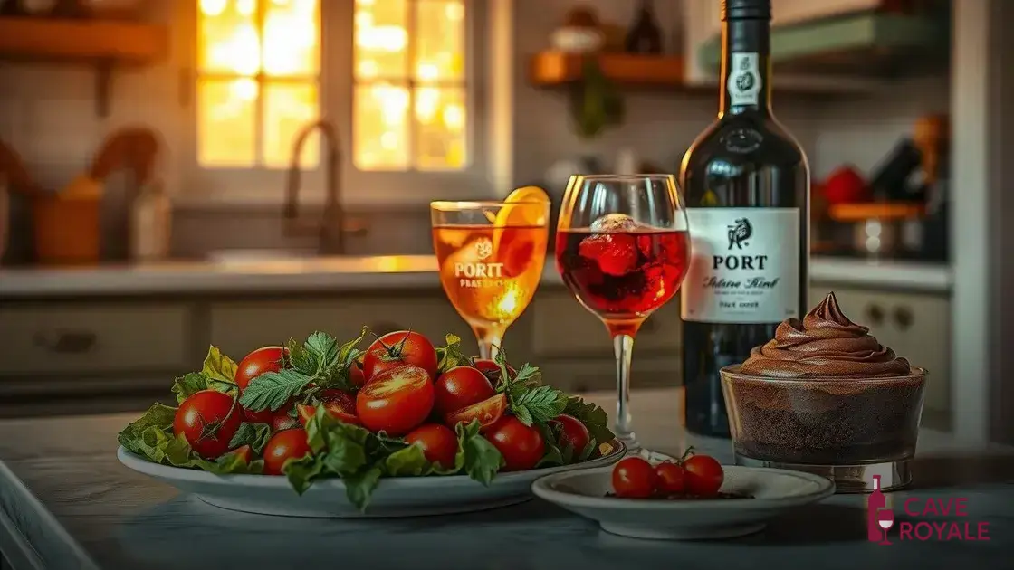 Variações criativas com Vinho do Porto