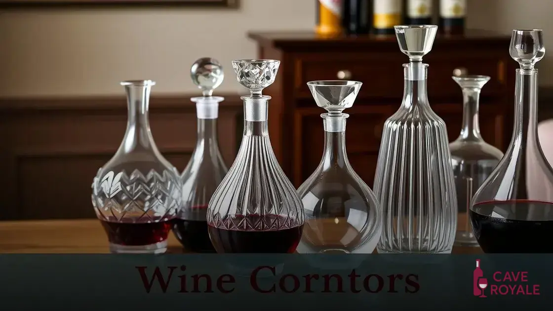 Variações e estilos de decanters