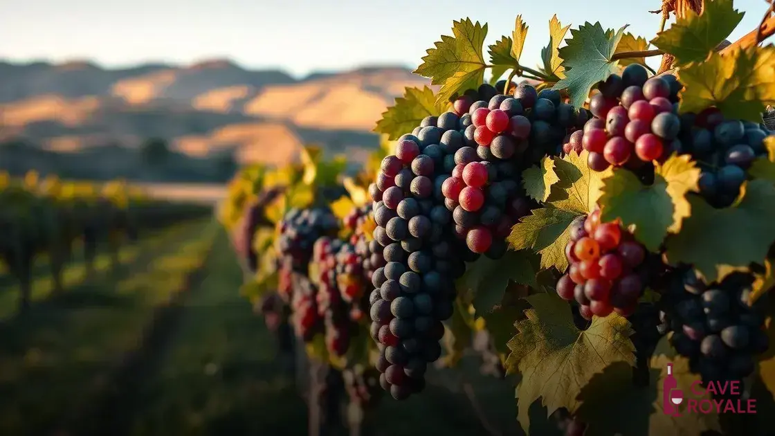 Variedades de uvas cultivadas na Patagonia