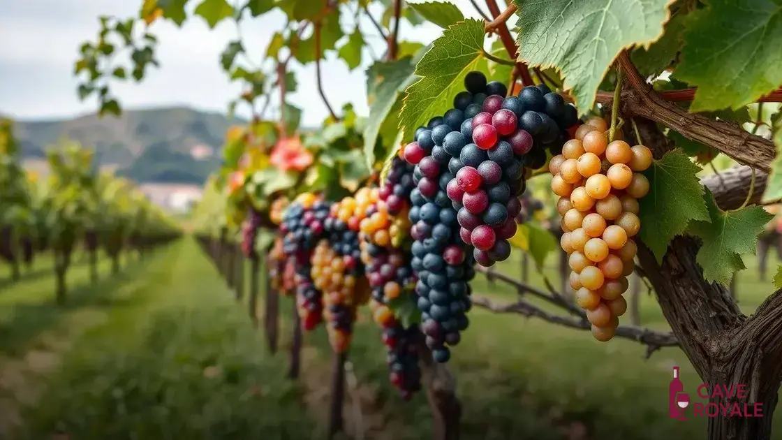 Variedades de uvas da região
