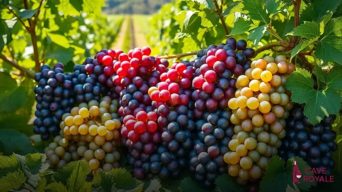 Variedades de uvas e suas características