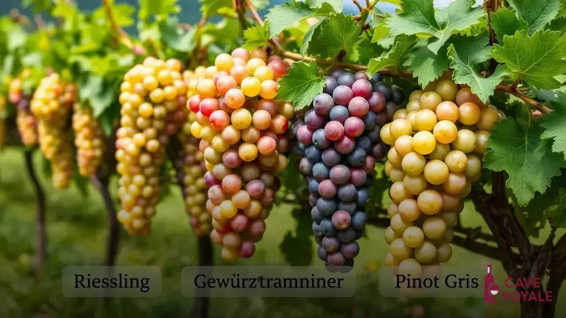 Variedades de uvas predominantes
