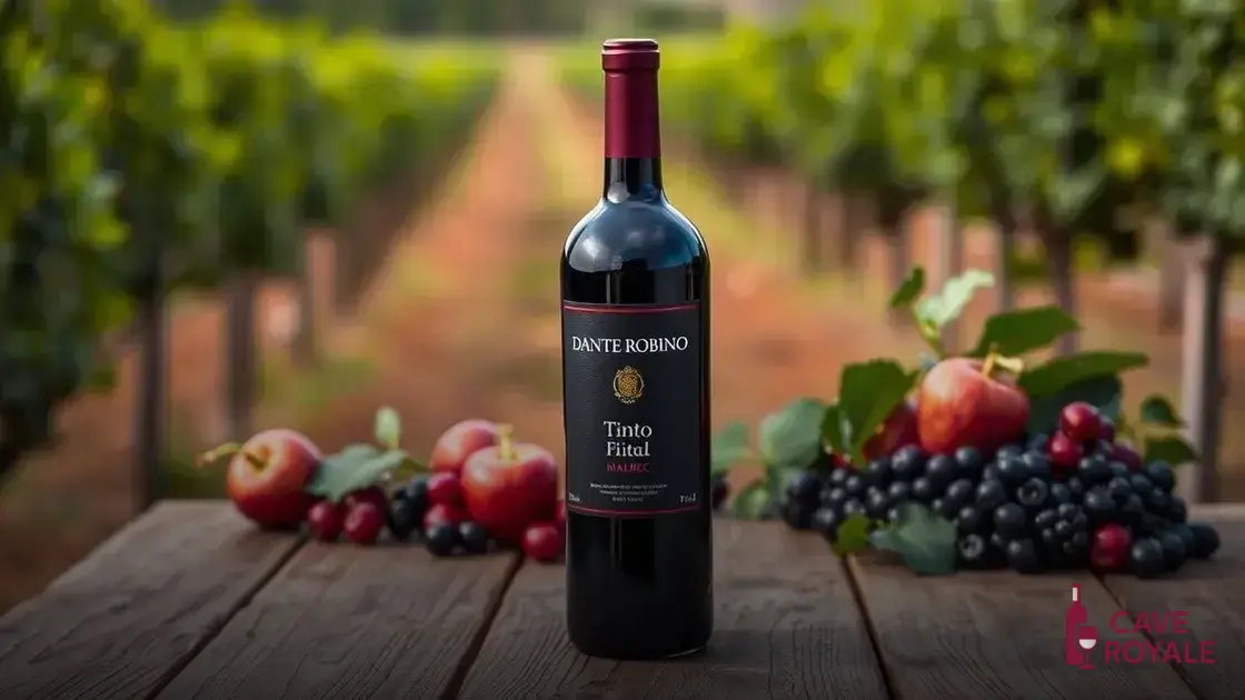 Vinho Argentino DANTE ROBINO Tinto Malbec 750ml