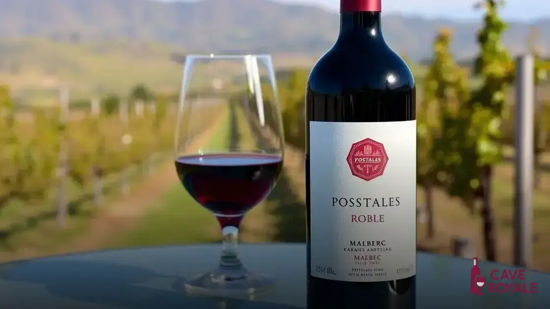 Vinho Argentino Postales Roble Malbec