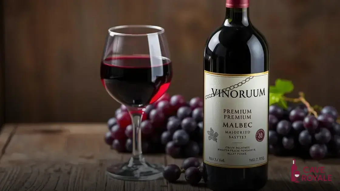 Vinho Argentino Vinorum Premium Malbec
