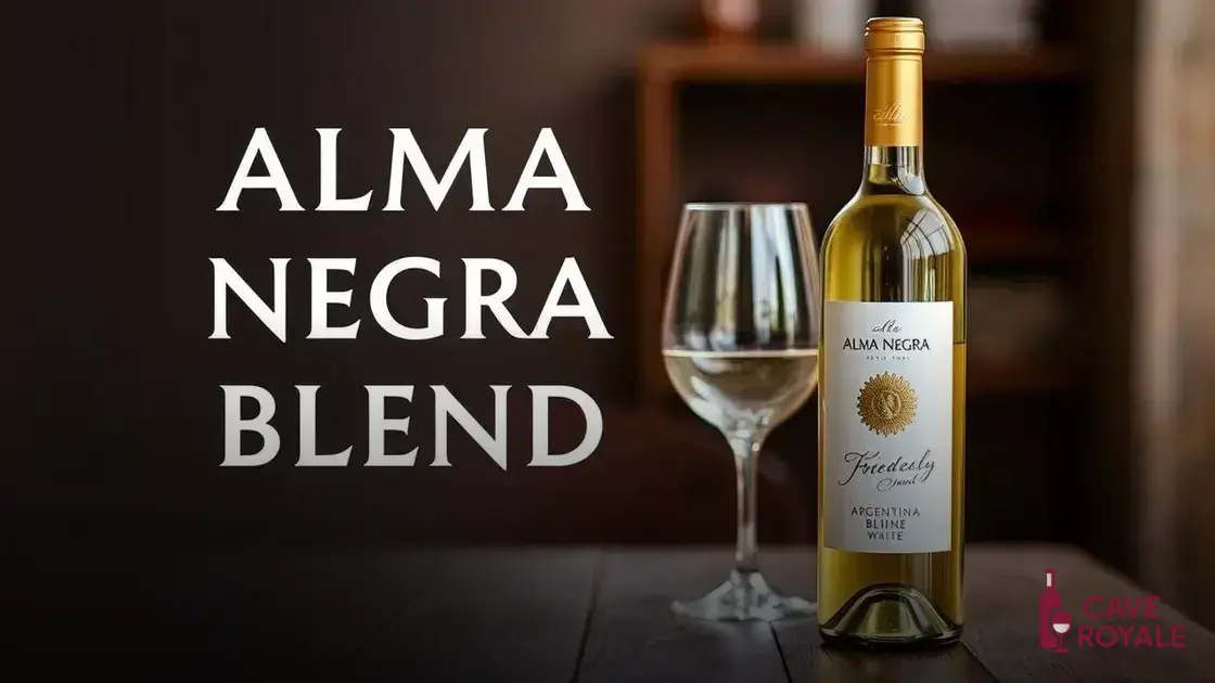 Vinho Branco Argentino Alma Negra Blend