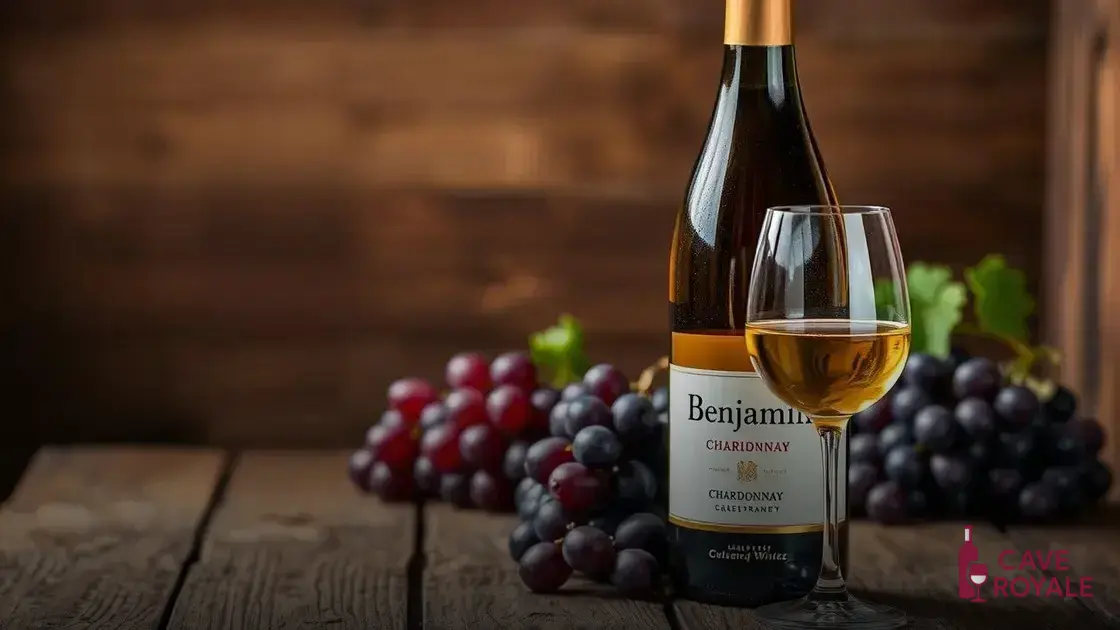 Vinho Branco Argentino Benjamin Chardonnay