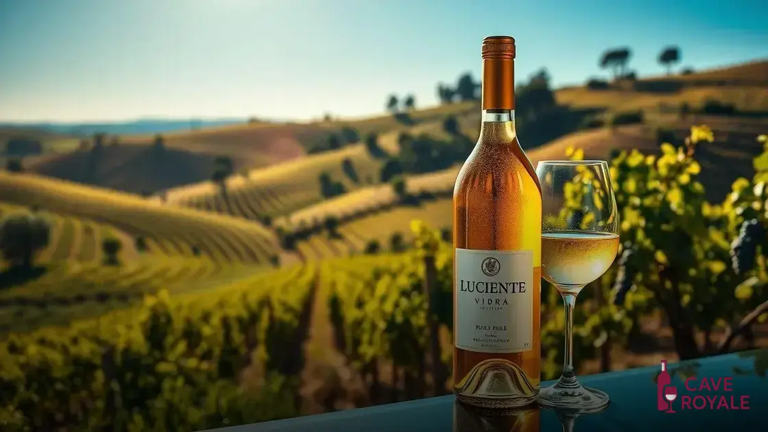 Vinho Branco Espanhol Luciente Viúra
