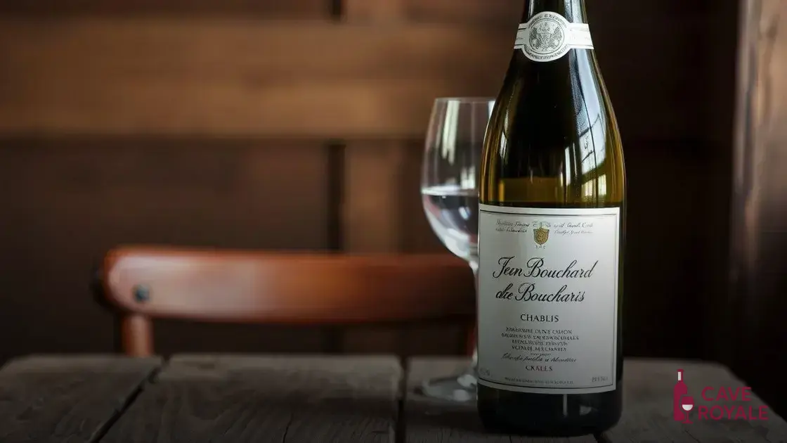 Vinho Branco Francês Jean Bouchard Chablis