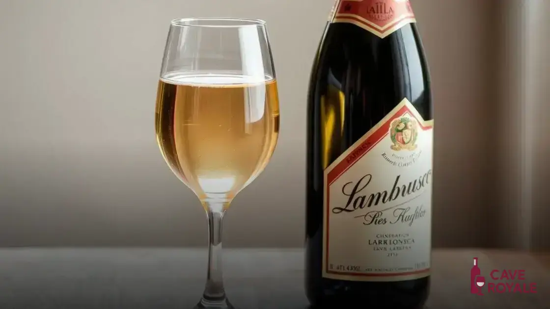 Vinho Branco Frisante Vele Al Vento Lambrusco Dell'