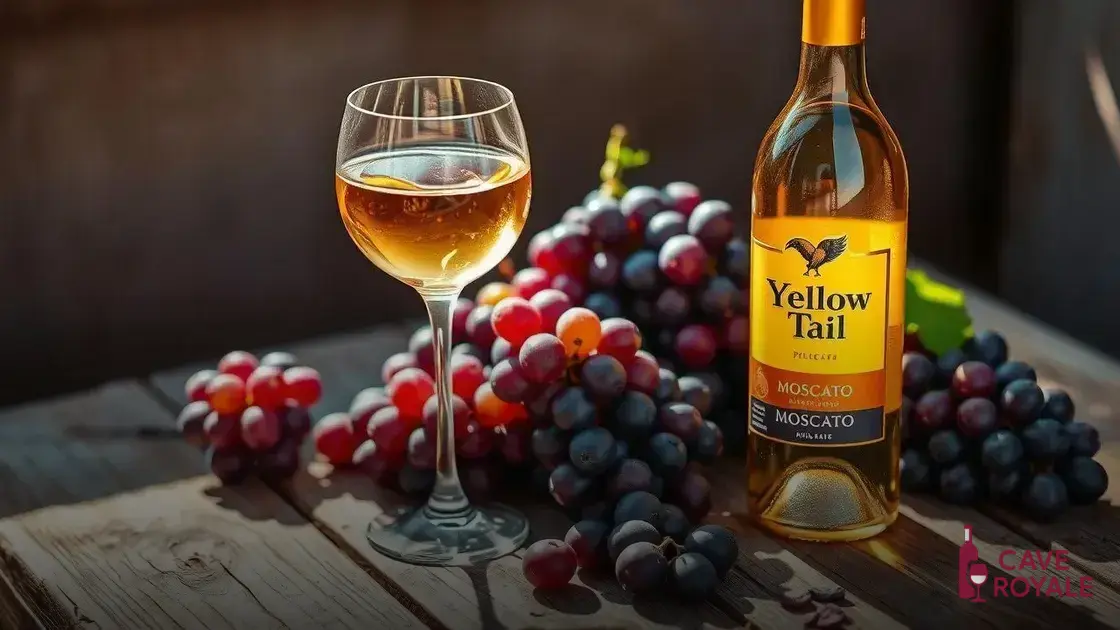 Vinho Branco Yellow Tail Moscato