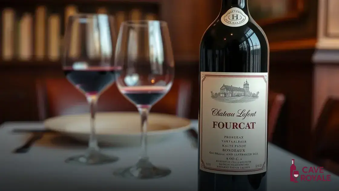 Vinho Château Lafont Fourcat Bordeaux A.O.C.