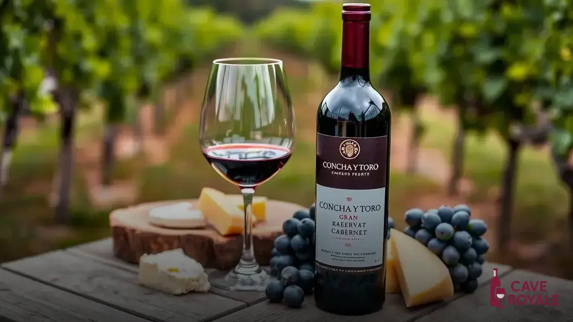 Vinho Chileno Concha Y Toro Gran Reserva Cabernet