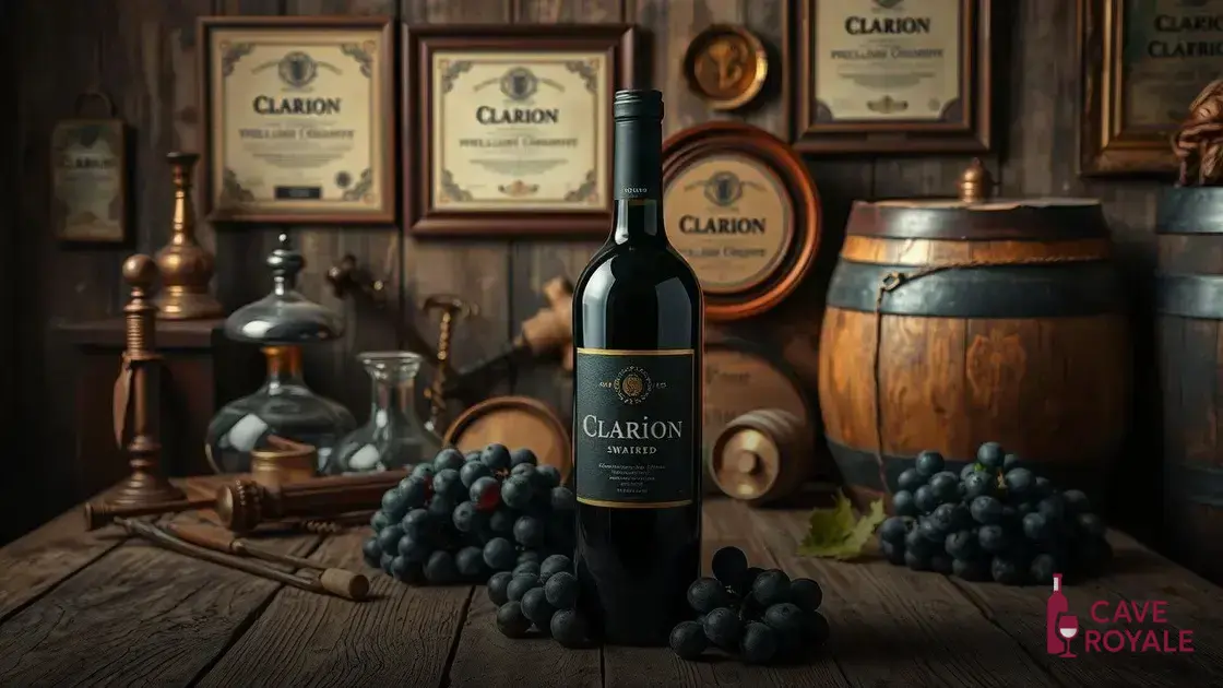 Vinho Clarion: História e tradição