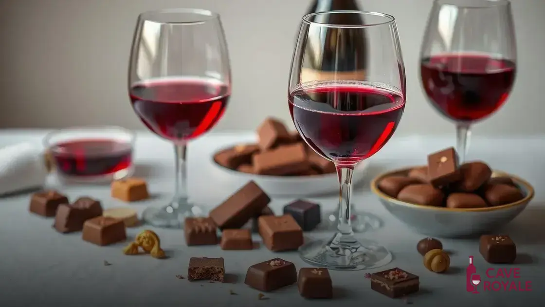 Vinho e chocolate: como fazer essa harmonização?