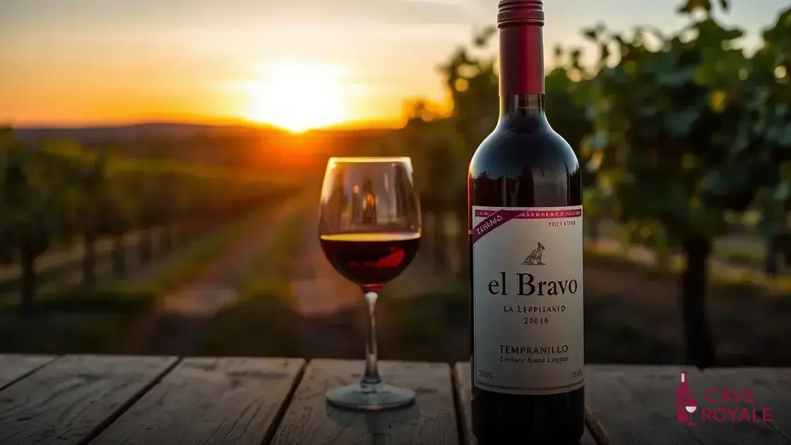 Vinho Espanhol El Bravo Tempranillo