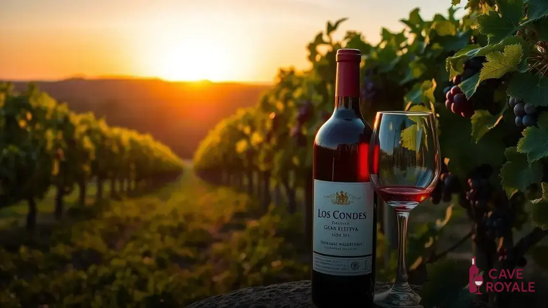 Vinho Espanhol Los Condes Gran Reserva