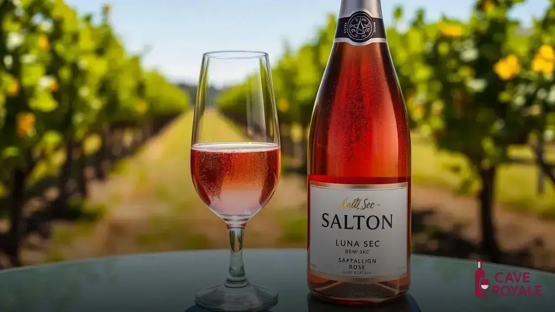 Vinho Frisante Rosé Salton Lunae Demi-Sec