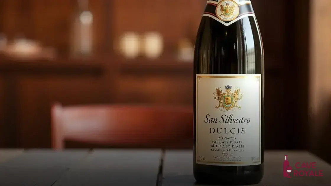 Vinho Italiano San Silvestro Dulcis Moscato D'Asti D.O.C.G.