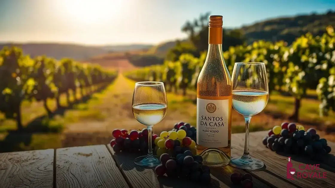 Vinho Português Santos Da Casa Alvarinho Vinho Verde