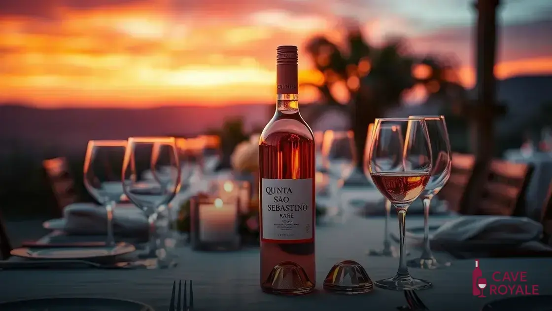 Vinho Rosé Português Quinta São Sebastião Rare