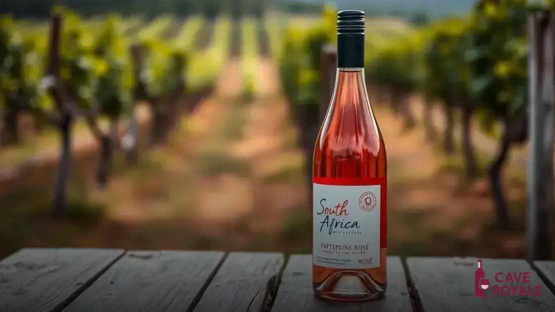 Vinho Rosé Sul Africano The Wedge