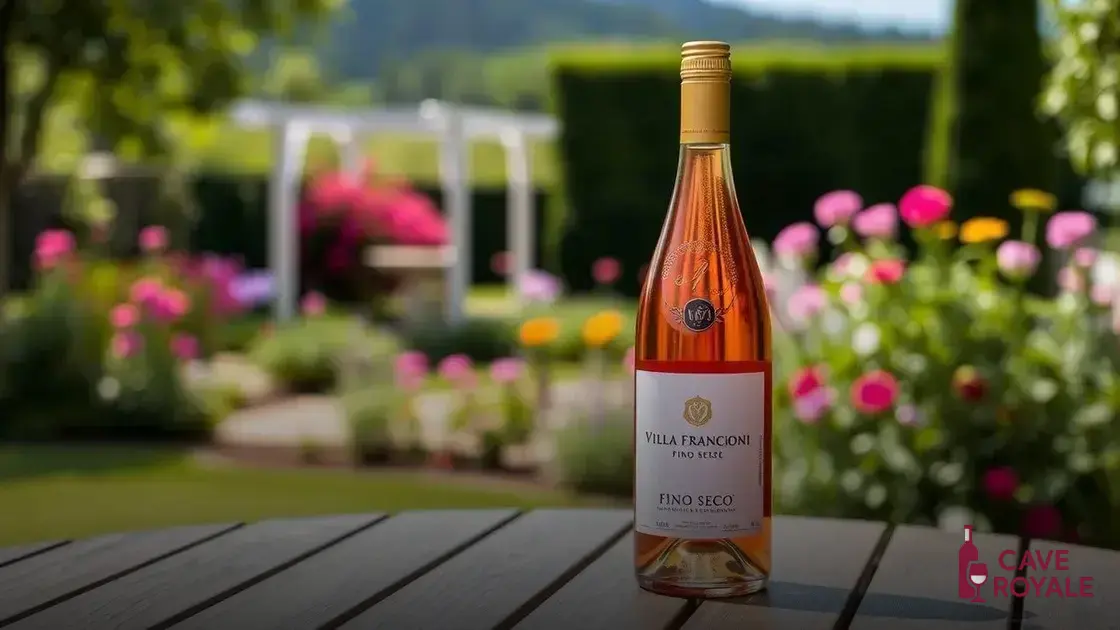 Vinho Rosé Villa Francioni Fino Seco