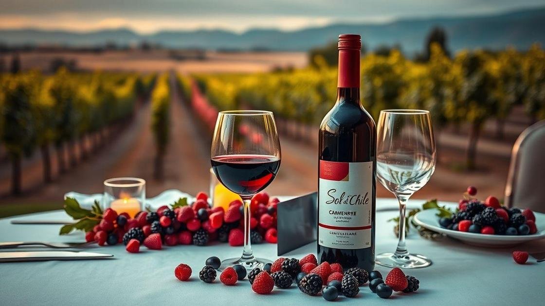 Vinho Sol de Chile Carménère: Review Completo 2025