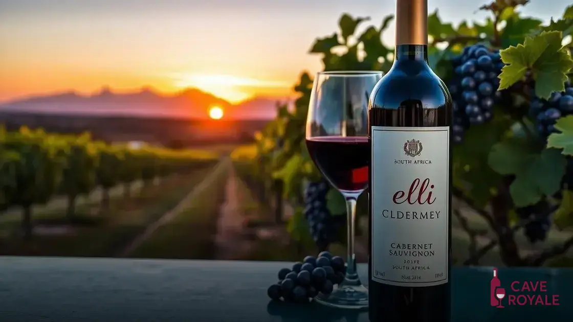 Vinho Sul-Africano Elli Cabernet Sauvignon