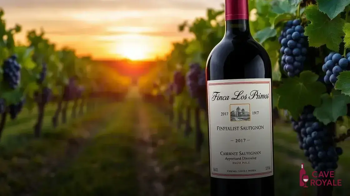 Vinho Tinto Argentino Finca Los Primos Cabernet Sauvignon