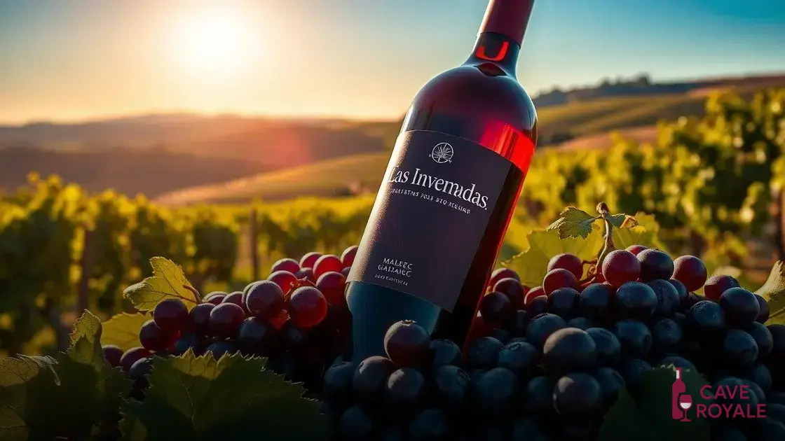 Vinho Tinto Argentino Las Invernadas Malbec