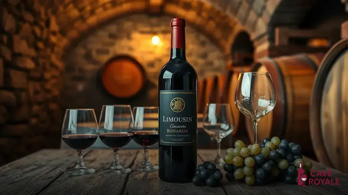 Vinho Tinto Argentino Limousin Cincuenta Bonarda