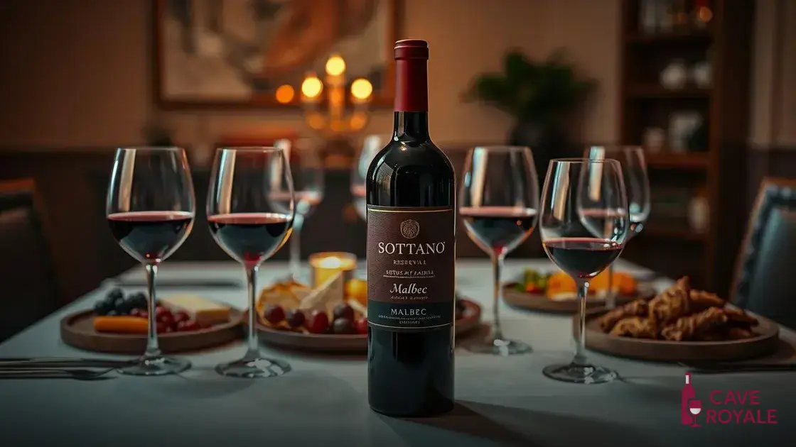 Vinho Tinto Bodega Sottano Reserva de Familia Malbec