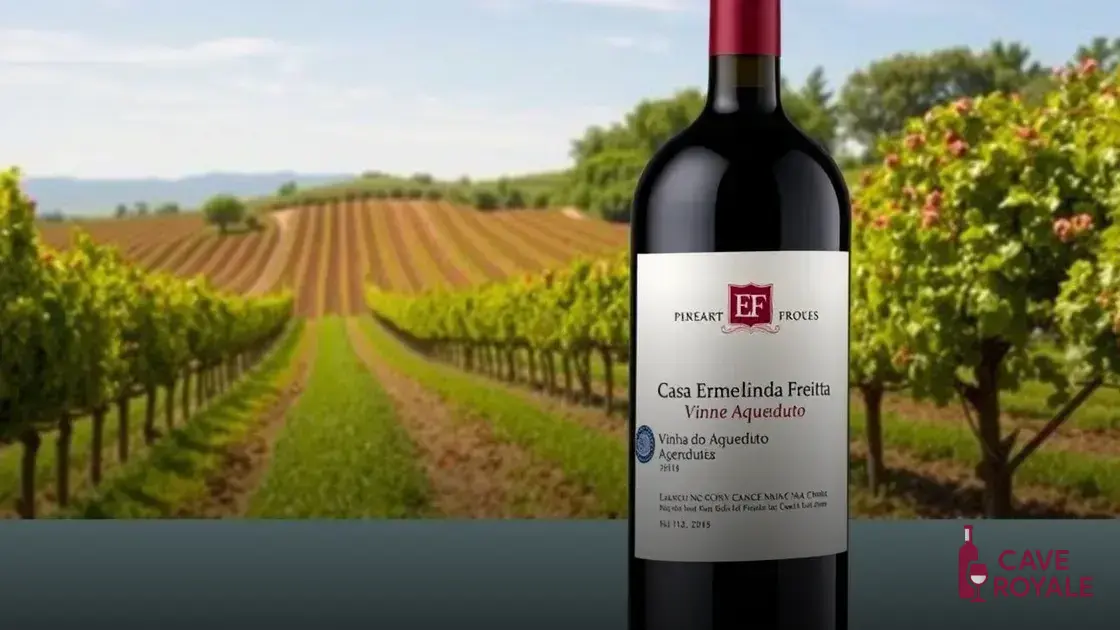 Vinho Tinto Casa Ermelinda Freitas Vinha do Aqueduto