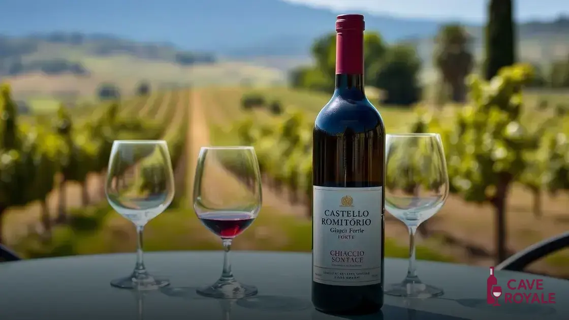 Vinho Tinto Castello Romitório Ghiaccio Forte