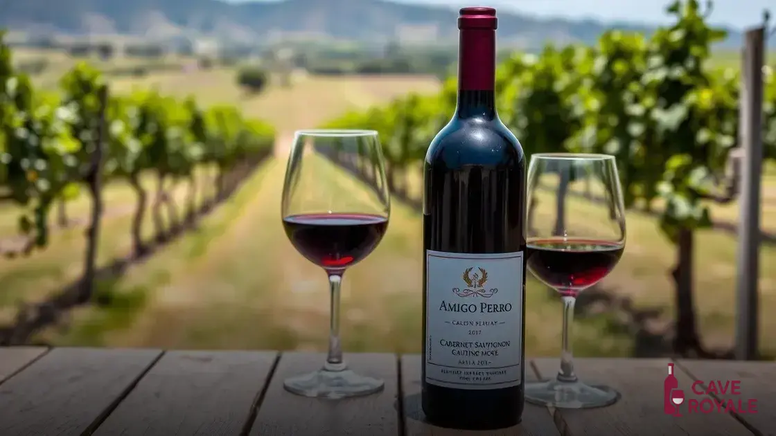 Vinho Tinto Chileno Amigo Perro Cabernet Sauvignon