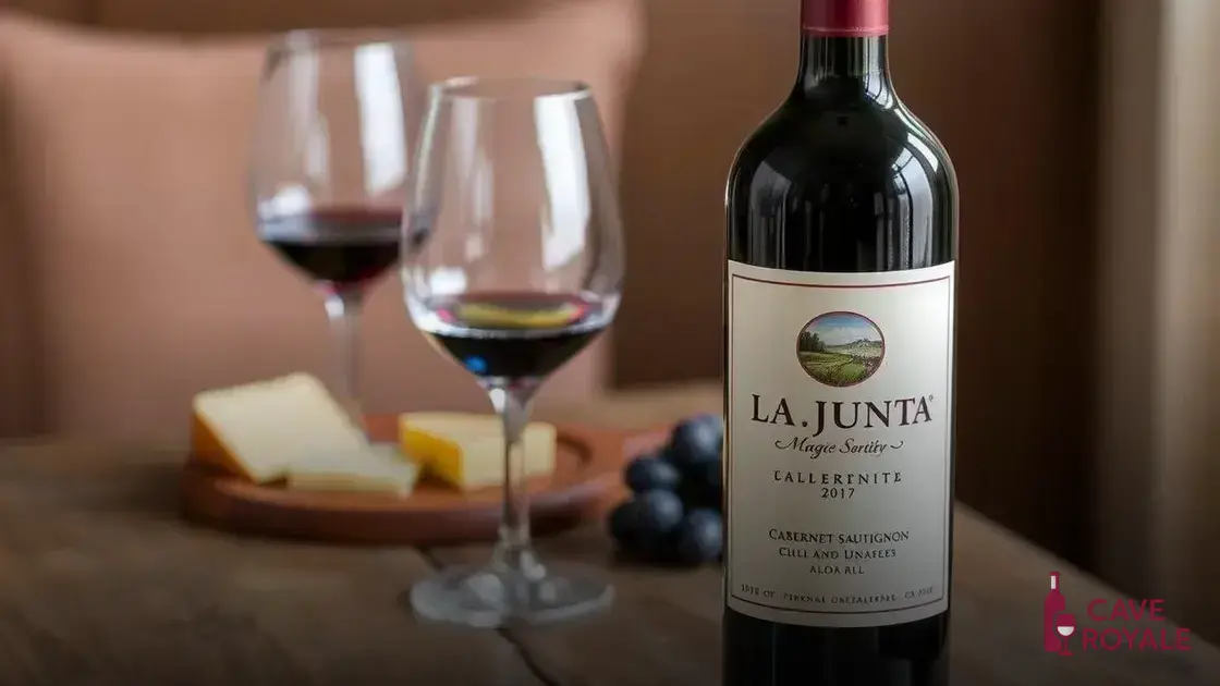 Vinho Tinto Chileno La Junta Cabernet Sauvignon