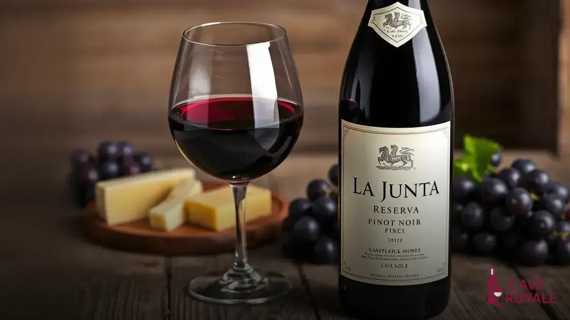 Vinho Tinto Chileno La Junta Reserva Pinot Noir
