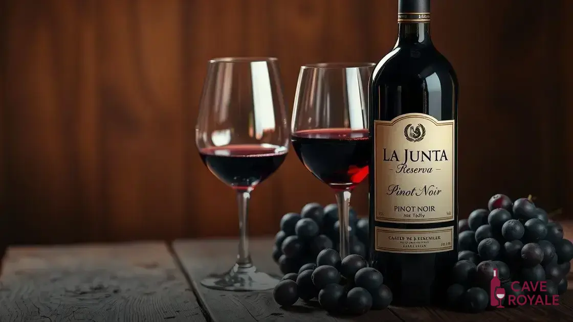 Vinho Tinto Chileno La Junta Reserva Pinot Noir